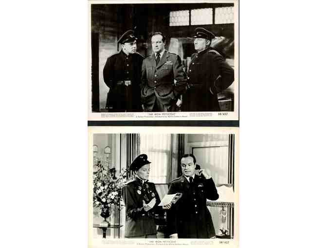 IRON PETTICOAT, 1956, movie stills, Bob Hope Katharine Hepburn