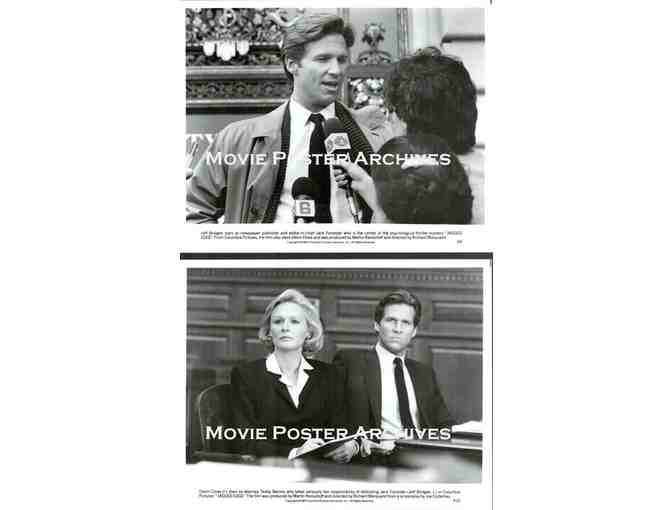 JAGGED EDGE, 1985, movie stills, Glenn Close, Jeff Bridges