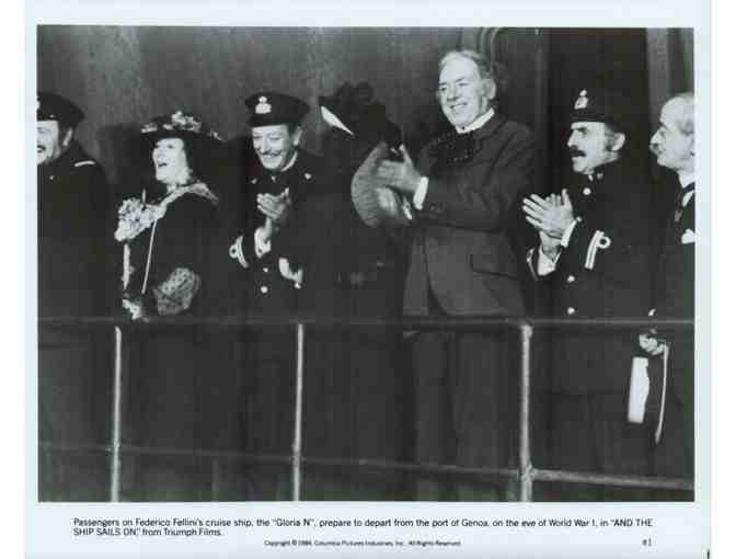 AND THE SHIP SAILS ON, 1984, movie stills, Freddie Jones, Barbara Jefford