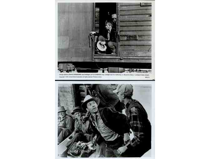 BOUND FOR GLORY, 1976, movie stills, David Carradine, Randy Quaid