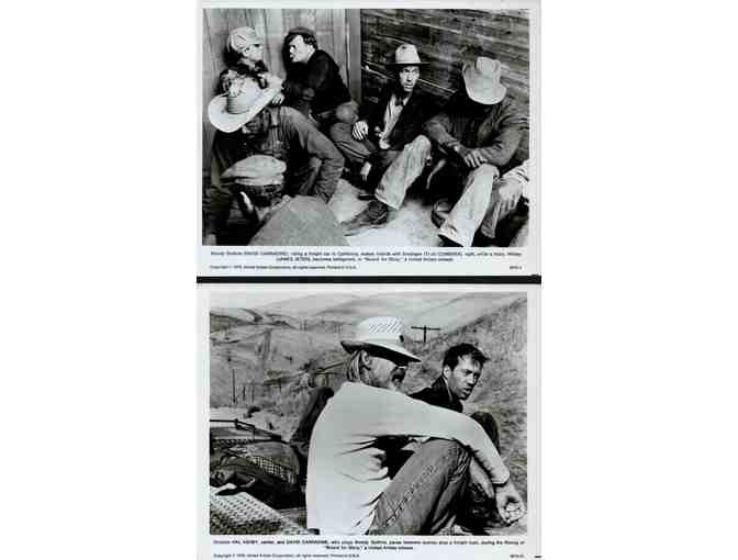 BOUND FOR GLORY, 1976, movie stills, David Carradine, Randy Quaid