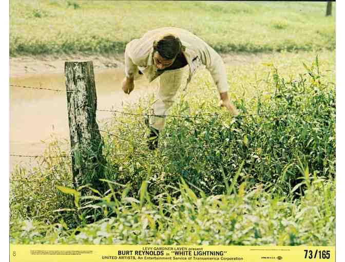 WHITE LIGHTNING, 1973, mini lobby cards, Burt Reynolds, Ned Beatty