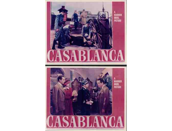 CASABLANCA, 1942, reproduction stills, Humphrey Bogart, Ingrid Bergman