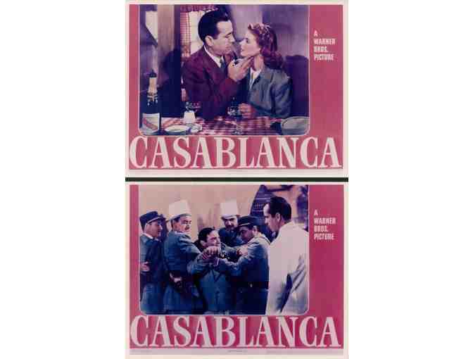 CASABLANCA, 1942, reproduction stills, Humphrey Bogart, Ingrid Bergman
