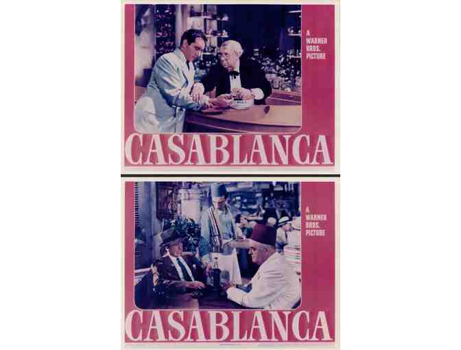 CASABLANCA, 1942, reproduction stills, Humphrey Bogart, Ingrid Bergman