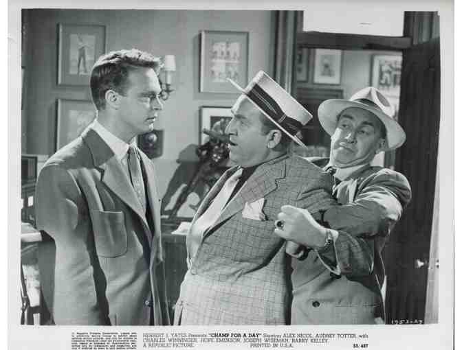 CHAMP FOR A DAY, 1953, collectors lot, Alex Nicol, Audrey Totter