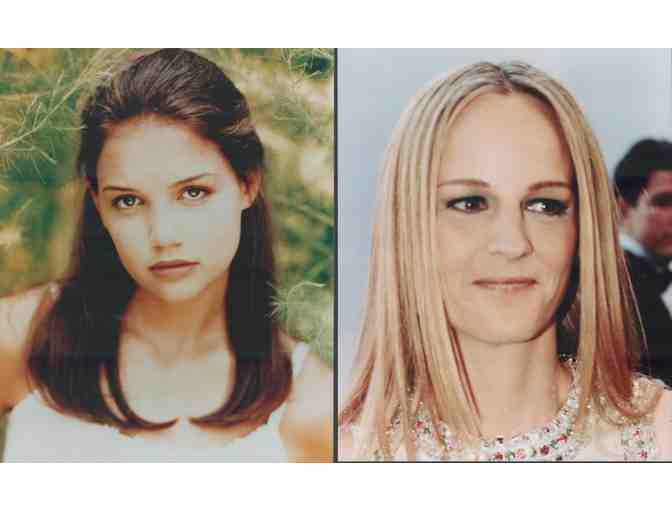 ACTRESSES LOT 6, Katherine Hepburn, Anne Heche, Linda Hamilton, et al