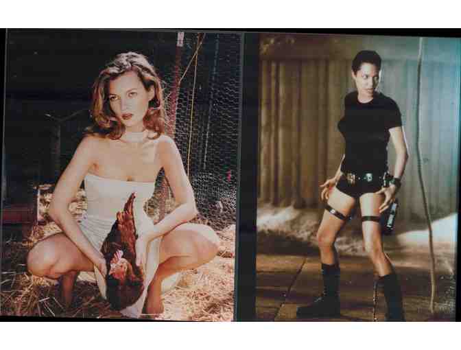 ACTRESSES LOT 2, Jayne Mansfield, Eartha Kitt, Angelina Jolie, et al