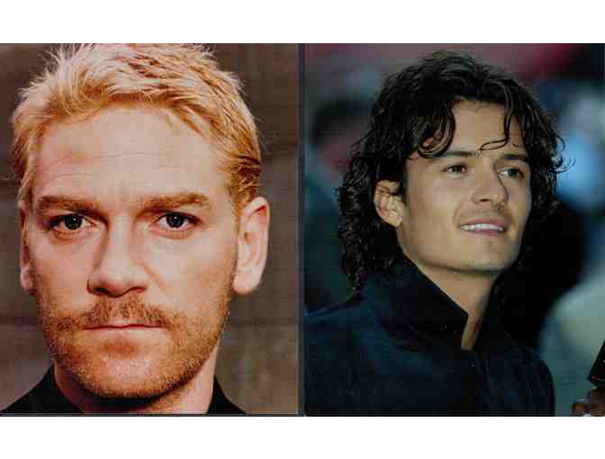 ACTORS LOT 1, Humphrey Bogart, Orlando Bloom, Johnny Mack Brown, et al