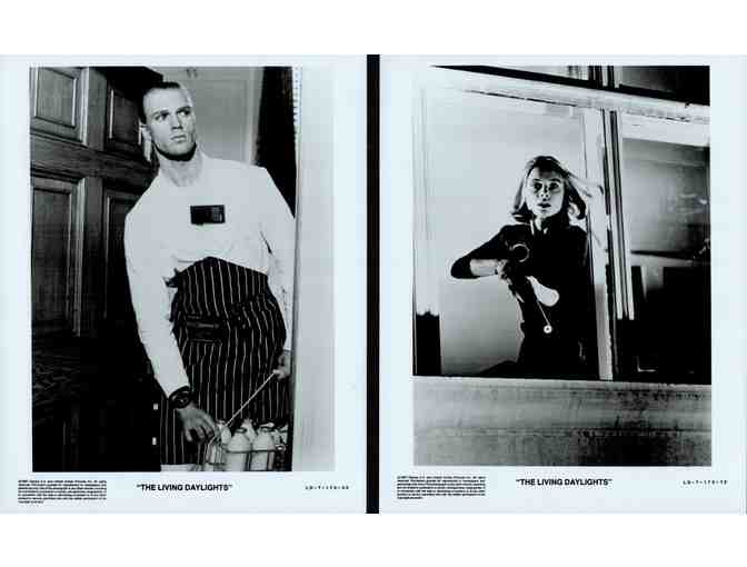 LIVING DAYLIGHTS, 1987, movie stills, Timothy Dalton, Maryam dAbo