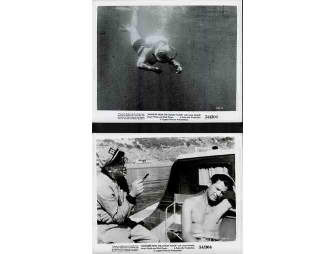 MONSTER FROM THE OCEAN FLOOR, 1954, movie stills, collectors lot