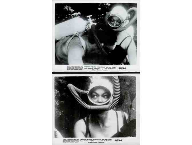 MONSTER FROM THE OCEAN FLOOR, 1954, movie stills, collectors lot