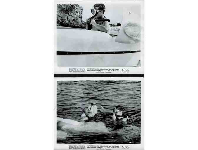 MONSTER FROM THE OCEAN FLOOR, 1954, movie stills, collectors lot