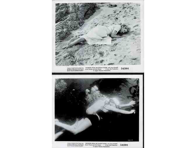 MONSTER FROM THE OCEAN FLOOR, 1954, movie stills, collectors lot