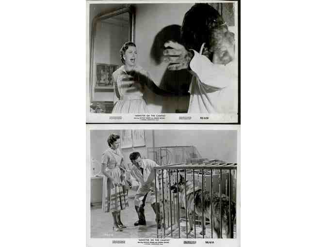 MONSTER ON THE CAMPUS, 1958, movie stills, Arthur Franz, Troy Donahue