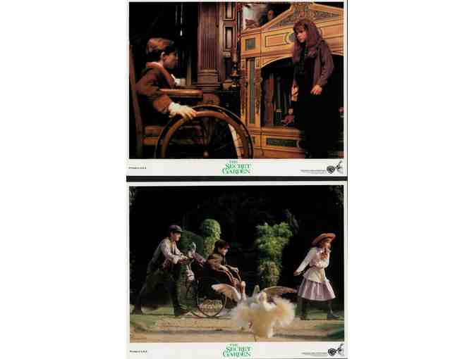 SECRET GARDEN, 1993, mini lobby cards, Maggie Smith, Kate Maberly