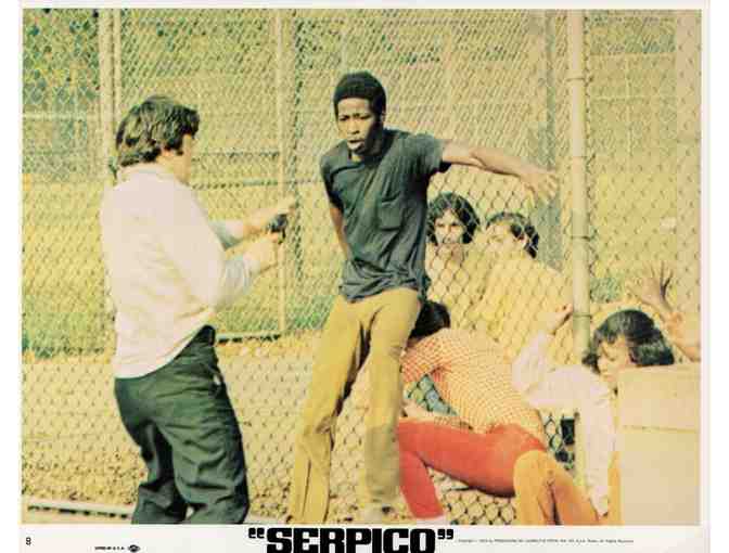 SERPICO, 1974, mini lobby cards, Al Pacino, E. Emmet Walsh