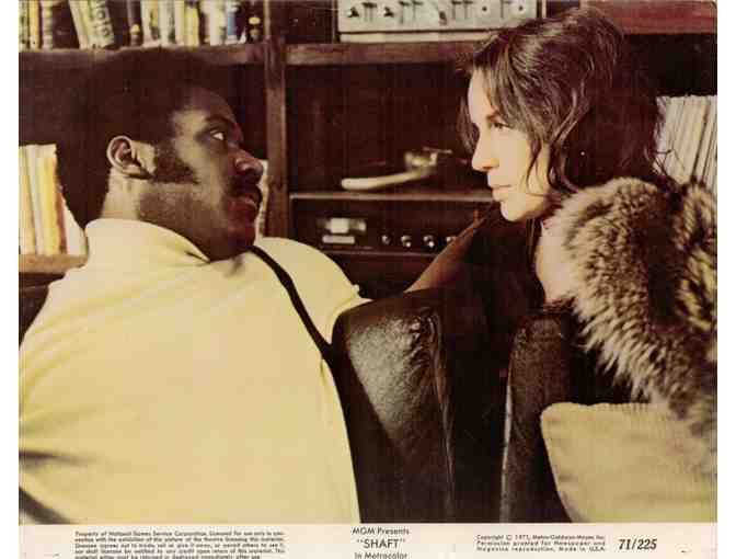 SHAFT, 1971, cards and stills, Richard Roundtree, Moses Gunn