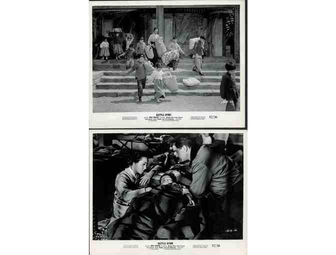 BATTLE HYMN, 1957, movie stills, collectors lot, Rock Hudson, Martha Hyer