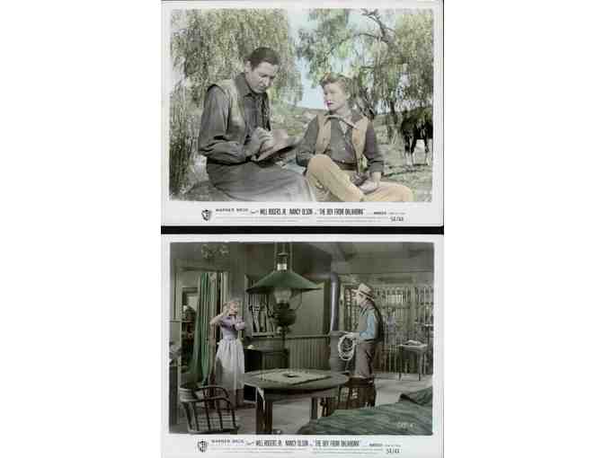 BOY FROM OKLAHOMA, 1954, movie stills, Will Rogers Jr., Lon Chaney Jr.