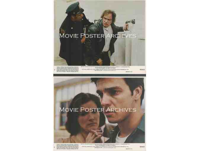 STRANGER IS WATCHING, 1982, mini lobby cards, Kate Mulgrew, Rip Torn
