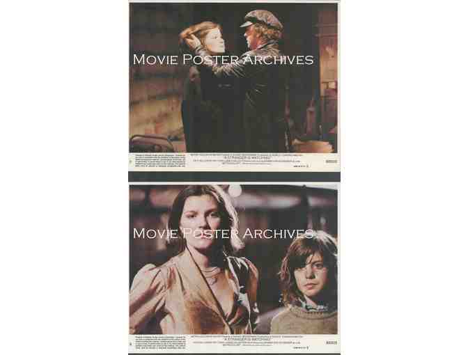 STRANGER IS WATCHING, 1982, mini lobby cards, Kate Mulgrew, Rip Torn