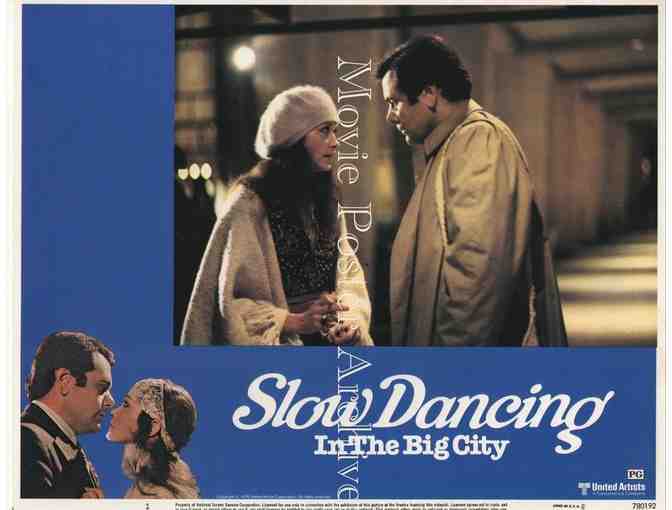 SLOW DANCING IN THE BIG CITY, 1978, lobby card set, Paul Sorvino