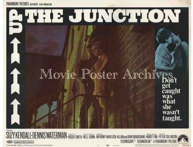 UP THE JUNCTION, 1968, lobby card set, Suzy Kendall, Dennis Waterman