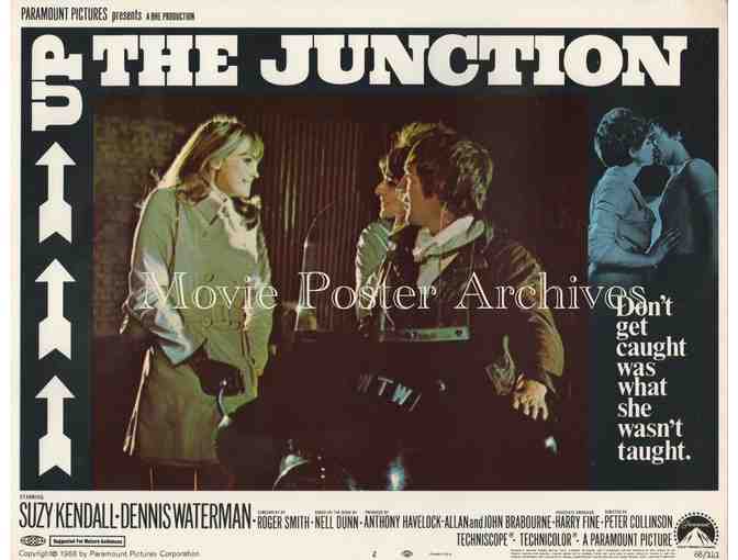 UP THE JUNCTION, 1968, lobby card set, Suzy Kendall, Dennis Waterman