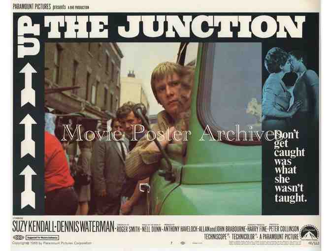 UP THE JUNCTION, 1968, lobby card set, Suzy Kendall, Dennis Waterman