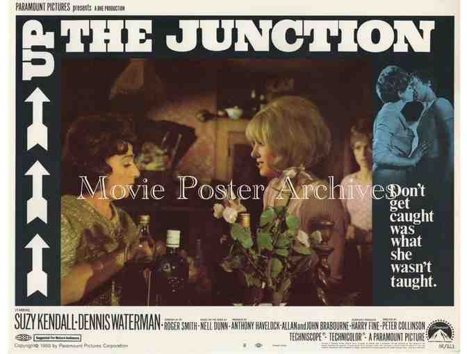 UP THE JUNCTION, 1968, lobby card set, Suzy Kendall, Dennis Waterman