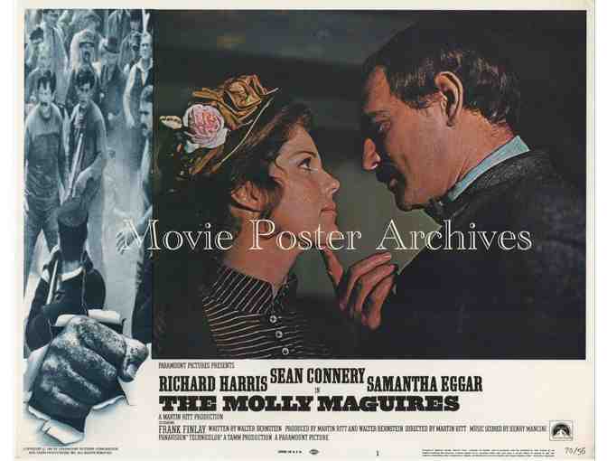 MOLLY MAGUIRES, 1970, lobby card set, Sean Connery, Richard Harris