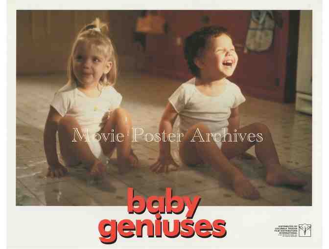 BABY GENIUSES, 1999, lobby card set, Kathleen Turner, Christopher Lloyd