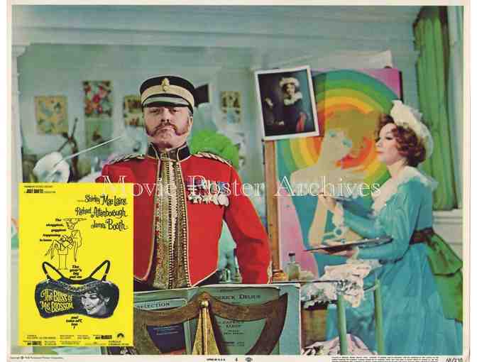 BLISS OF MRS. BLOSSOM, 1968, lobby card set, Shirley MacLaine, James Booth