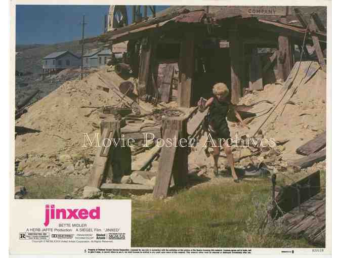 JINXED, 1982, lobby card set, Bette Midler, Ken Wahl