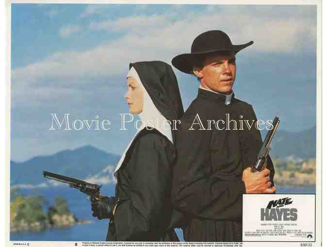 NATE AND HAYES, 1983, lobby card set, Tommy Lee Jones, Michael OKeefe