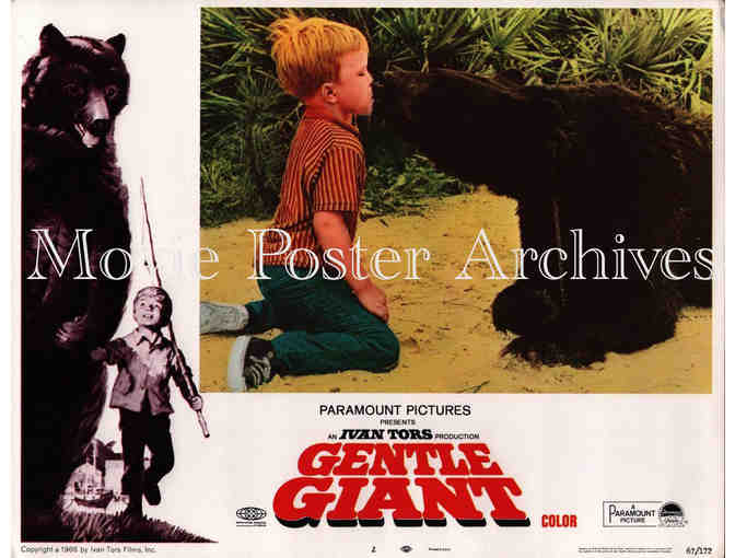 GENTLE GIANT, 1967, lobby card set, Dennis Weaver, Vera Miles, Clint Howard