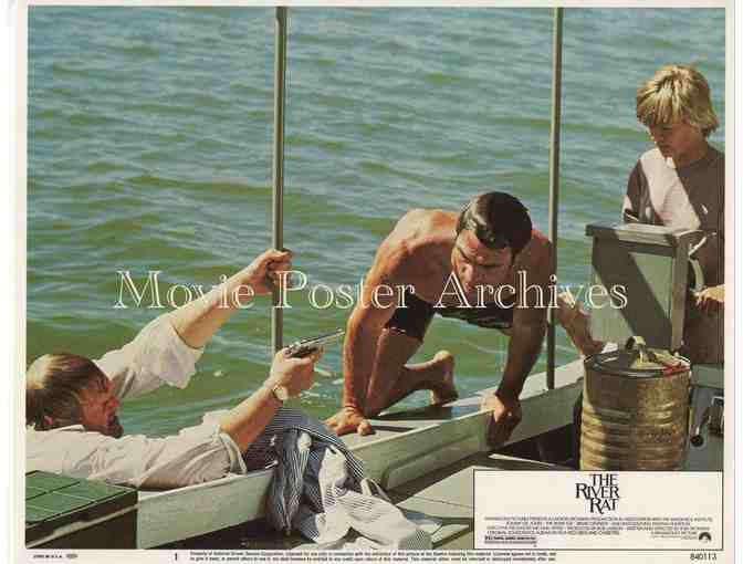 RIVER RAT, 1984, lobby card set, Tommy Lee Jones, Brian Dennehy