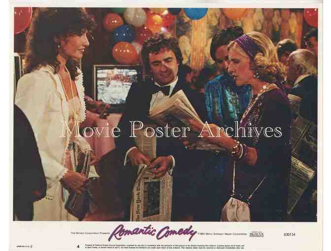 ROMANTIC COMEDY, 1983, lobby card set, Dudley Moore, Mary Steenburgen