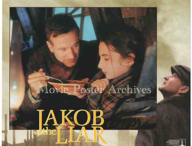 JAKOB THE LIAR, 1999, lobby card set, Robin Williams, Alan Arkin