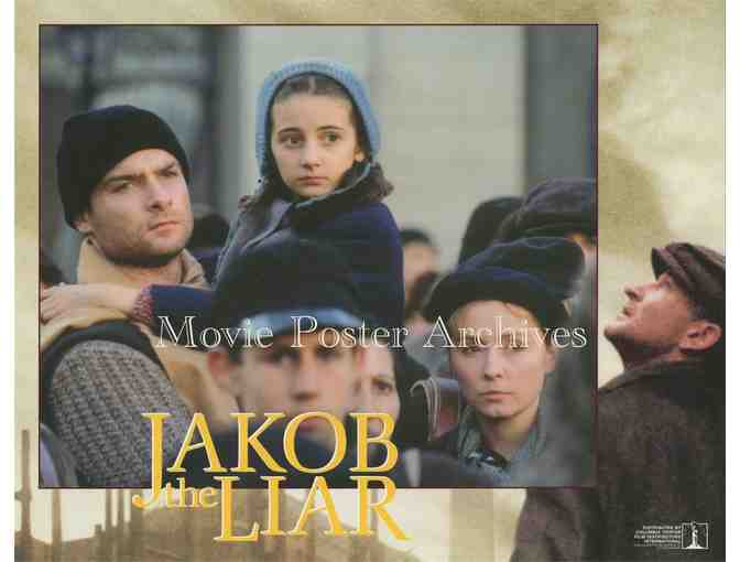 JAKOB THE LIAR, 1999, lobby card set, Robin Williams, Alan Arkin