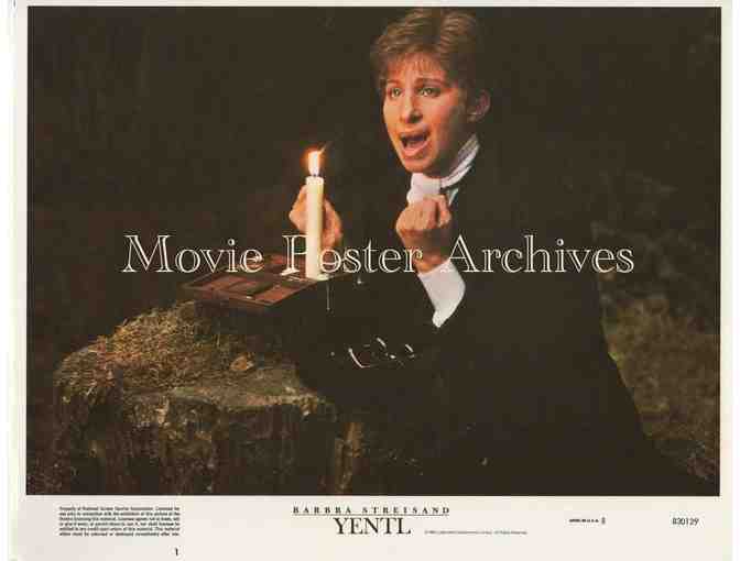 YENTL, 1983, lobby card set, Barbra Streisand, Mandy Patinkin