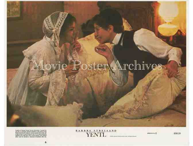 YENTL, 1983, lobby card set, Barbra Streisand, Mandy Patinkin