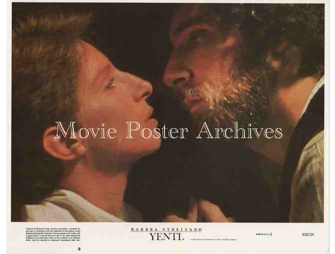 YENTL, 1983, lobby card set, Barbra Streisand, Mandy Patinkin