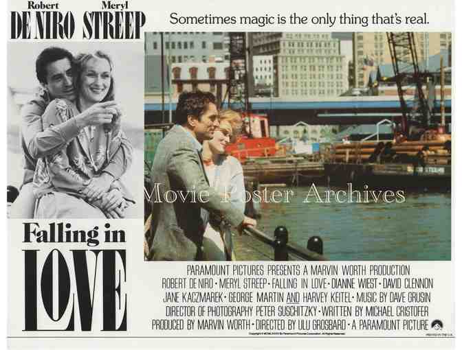 FALLING IN LOVE, 1984, lobby card set, Robert De Niro, Meryl Streep