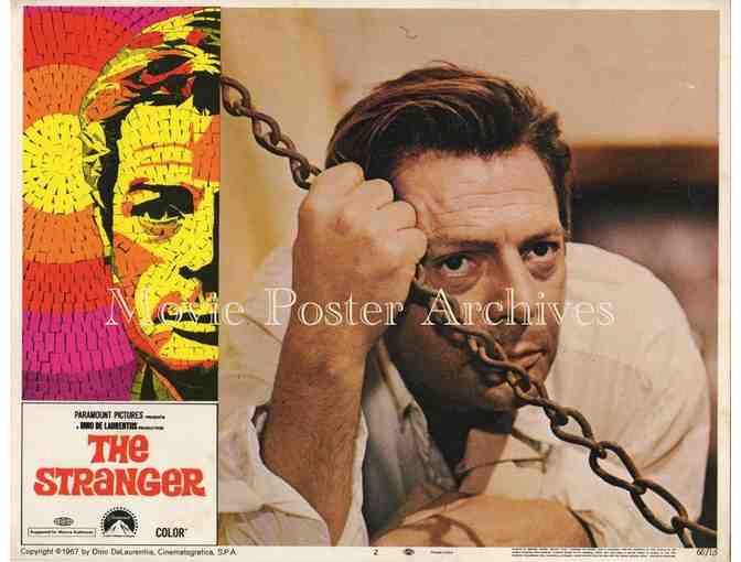 STRANGER, 1968, lobby card set, Marcello Mastroianni, Anna Karina