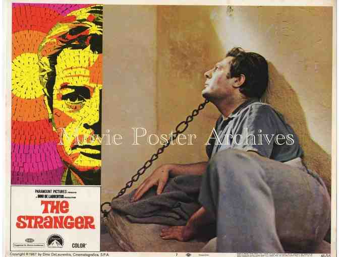 STRANGER, 1968, lobby card set, Marcello Mastroianni, Anna Karina