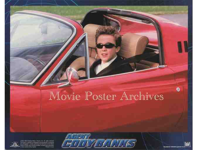 AGENT CODY BANKS, 2003, lobby card set, Frankie Muniz, Hilary Duff