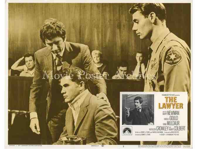 LAWYER, 1970, lobby card set, Barry Newman, Diana Muldaur