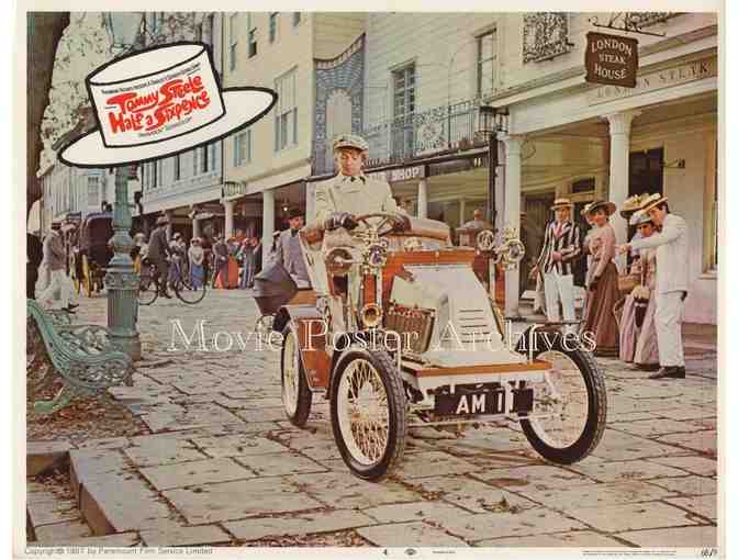 HALF A SIXPENCE, 1968, lobby card set, Tommy Steele, Julia Foster